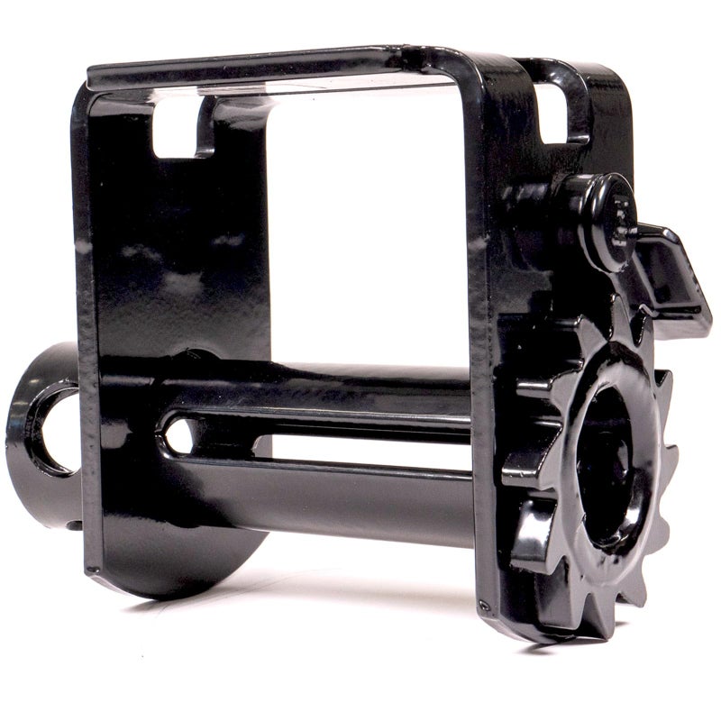 US Cargo Control Standard Sliding Winch for Double L Tracks, 4 Inch Winch Holds Up to 20 Feet of Webbing, Slides to Any Position for Winch Control, 5,500 LBS Working Load Limit - Image 1